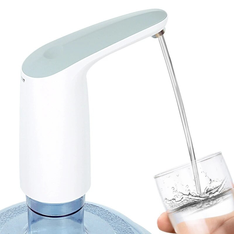 Automatikus USB Mini Press Switch vízszivattyú vezeték nélküli újratölthető elektromos adagoló vízszivattyú USB kábellel