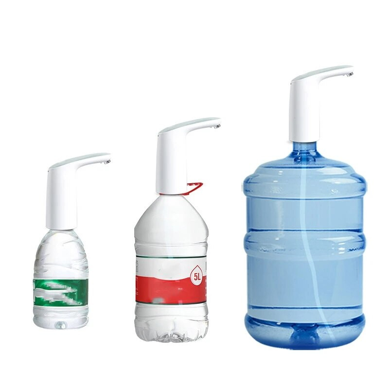 Automatikus USB Mini Press Switch vízszivattyú vezeték nélküli újratölthető elektromos adagoló vízszivattyú USB kábellel