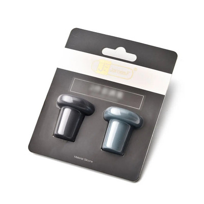 Silikonski čep za boce od 2 komada, čep za bocu vina za kućanstvo, čep za bocu za pohranu vina, čep za bocu crnog vina