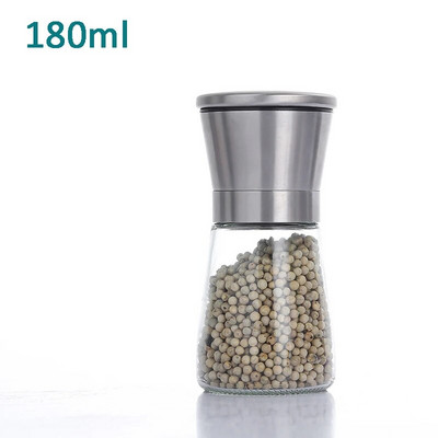 Druskos ir pipirų malūnėliai, nerūdijančio plieno prieskonių malūnėliai, pipirų plaktuvai, reguliuojami stambumo malūnėliai, virtuvės prietaisai