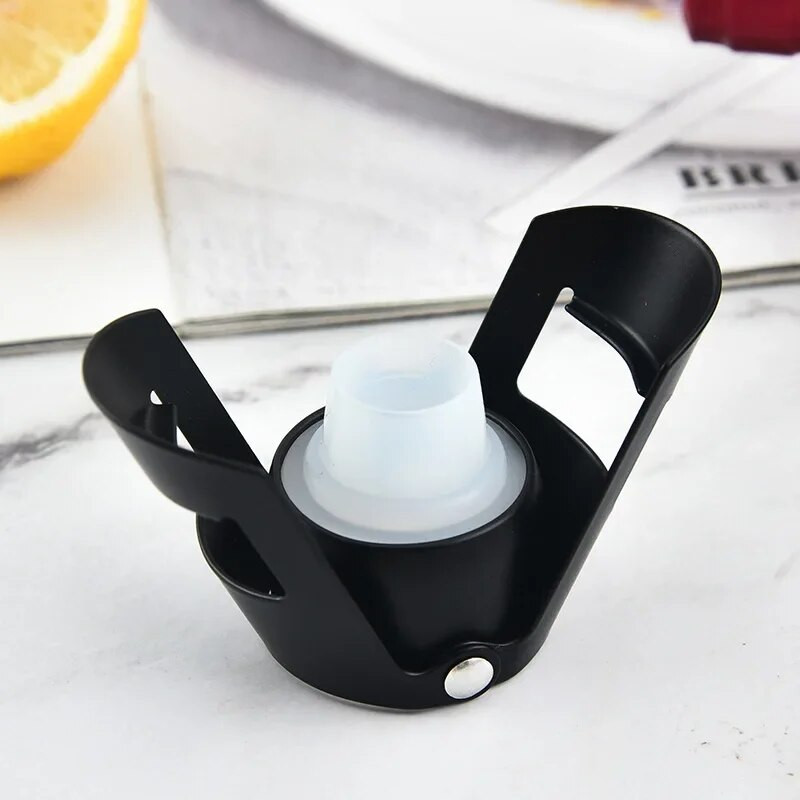 Nerūdijančio plieno šampano butelio kamštis vakuuminiu būdu uždarytas putojančio šampano vyno butelių užsklandos kamščio kamščio dangtelis butelių atidarytuvo įrankis