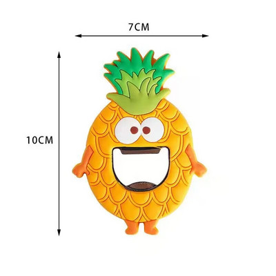Mielas kaktuso alaus atidarytuvas Magnetinis šaldytuvas Magnetinis butelių atidarytuvas Vyno alaus atidarymo įrankis Virtuvės mažos vestuvinės dovanos svečiams
