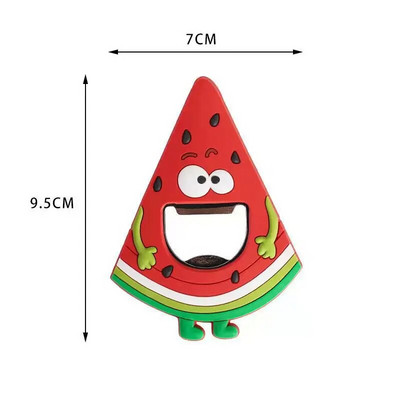 Mielas kaktuso alaus atidarytuvas Magnetinis šaldytuvas Magnetinis butelių atidarytuvas Vyno alaus atidarymo įrankis Virtuvės mažos vestuvinės dovanos svečiams