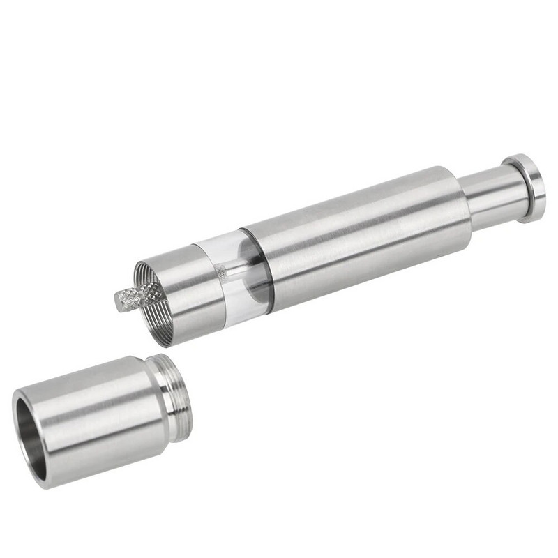 Pipirų malūnėlis Prieskoniai Malimas Druska Pipirai Prieskoniai Padažas Malūnėlis Virtuvės priedai Namų Virtuvės Įrankio Vadovas Nerūdijantis plienas