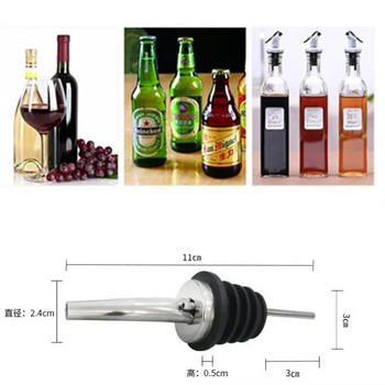 1 τεμ. Πώμα μπουκαλιού Κόκκινο ποτήρι κρασιού με καπέλαιο σαμπάνιας μπουκάλι ξύλινο βύσμα Keep Wine Freash Black Lid Pourers Bar Party Supplies
