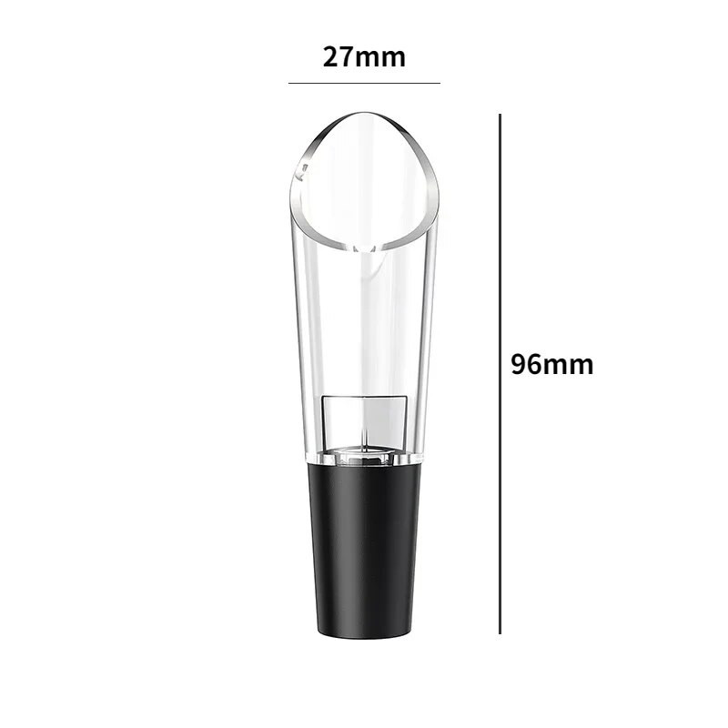 Decantor Decantor Vin Roșu Aerator Deversare Decantator Decantor Aerator de Vin Instrument de turnare Pompă Filtru portabil Accesorii pentru vin 1 buc