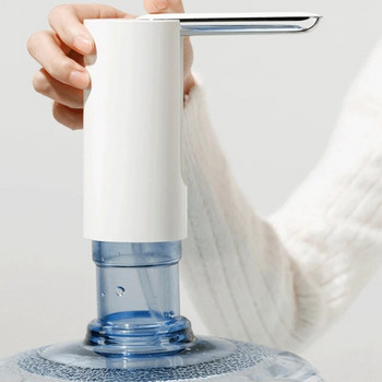 Πτυσσόμενη αντλία νερού αντλίας μπουκαλιού νερού USB Αυτόματης αντλίας διανομέα Κουμπί ελέγχου Φορητός ηλεκτρικός διανομέας νερού Αρχική