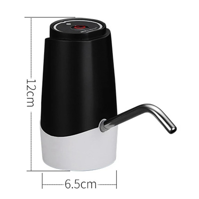 Pompă pentru sticlă de apă Pompă electrică Încărcare USB Pompă dozator automat de băuturi pentru Atelier de camping în bucătărie