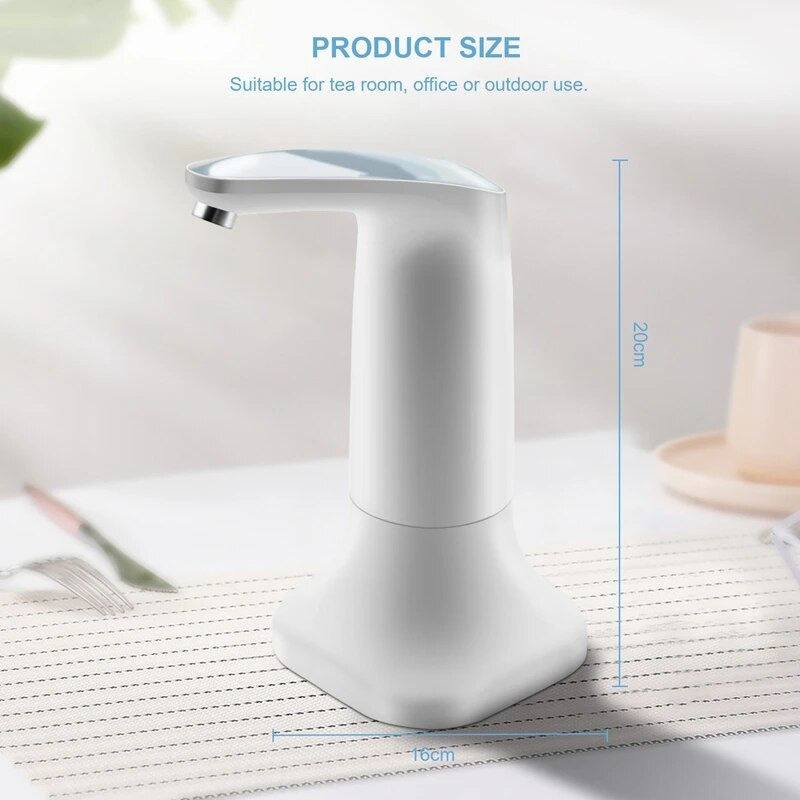 Elektrinis vandens butelio siurblys Automatinis gėrimų dozatorius USB įkrovimo vandens siurblys Namų automatinis jungiklis vandens balionėliai