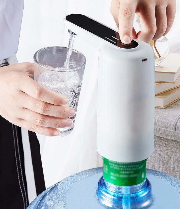 Vandens dozatorius Automatinis mini vamzdinis vandens įkraunamas elektrinis siurblys nešiojamas namų vandens dozatorius gėrimų dozatorius