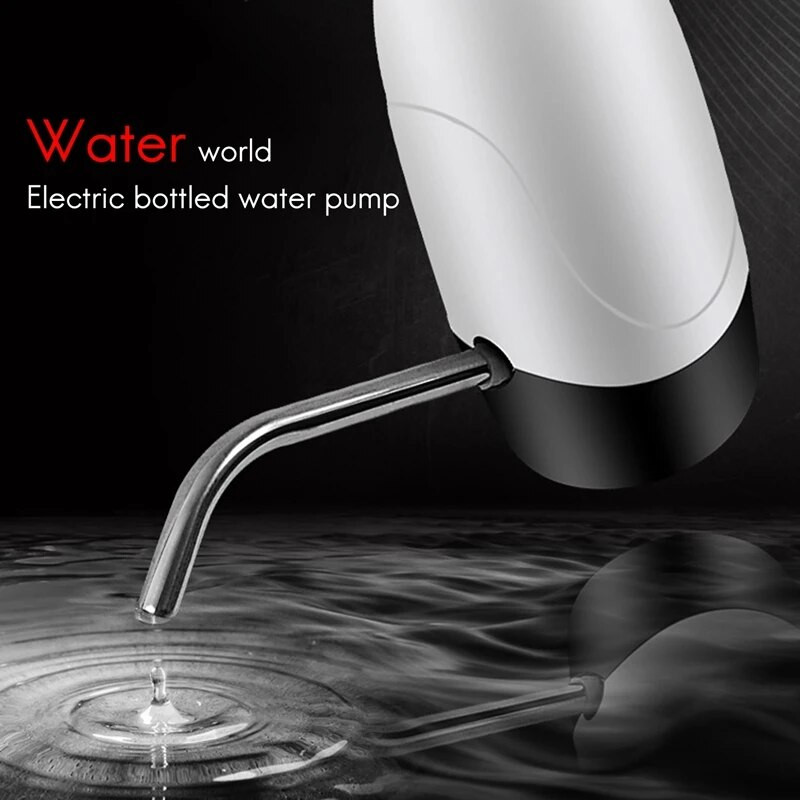 Birou acasă Pompă pentru sticle de apă în aer liber Distribuitor electric de apă Comutator pentru sticle de băut cu galoane portabil Pompă inteligentă de apă