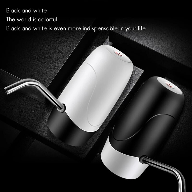 Birou acasă Pompă pentru sticle de apă în aer liber Distribuitor electric de apă Comutator pentru sticle de băut cu galoane portabil Pompă inteligentă de apă