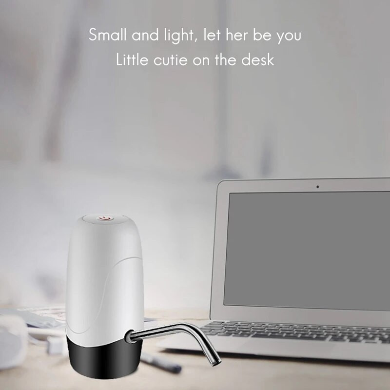 Birou acasă Pompă pentru sticle de apă în aer liber Distribuitor electric de apă Comutator pentru sticle de băut cu galoane portabil Pompă inteligentă de apă