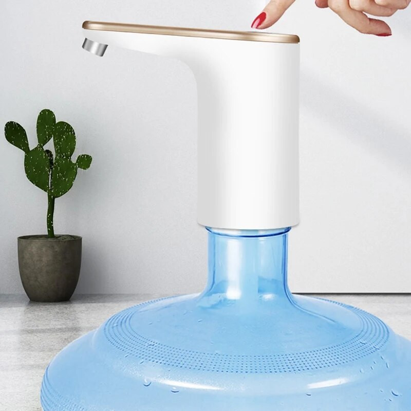 Pumpa za boce za vodu za dozator boca od 3-5 galona, dozator za hladnu vodu, USB punjenje, automatska pumpa za pitku vodu