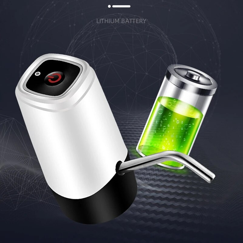 Automata elektromos vízszivattyú USB töltő vízadagoló háztartási konnektor csaptelep Szerszámok vízszivattyú készülék