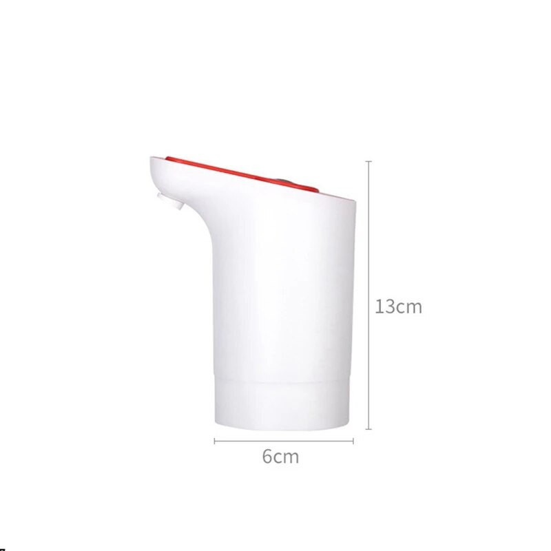 Elektriskais ūdens sūknis dzeramā ūdens pudeles sūknis USB uzlādes pārnēsājams automātisks ūdens dozators virtuves kempingam