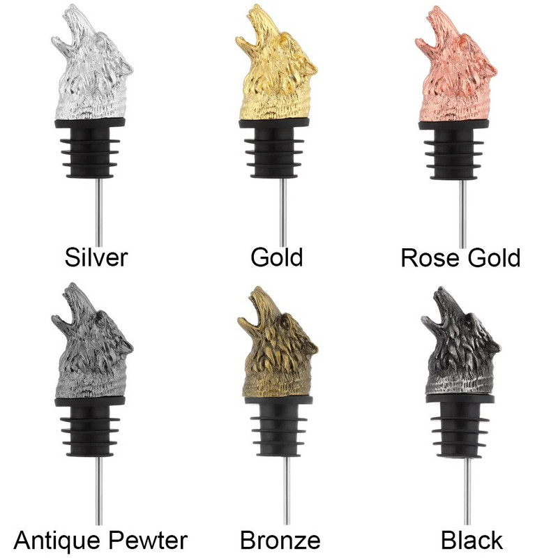 Įtaisai Virtuvės reikmenys Baro priedai Wolf Head Vyno Burna Vyno piltuvas Barmeno Įrankis Butelių kamščiai