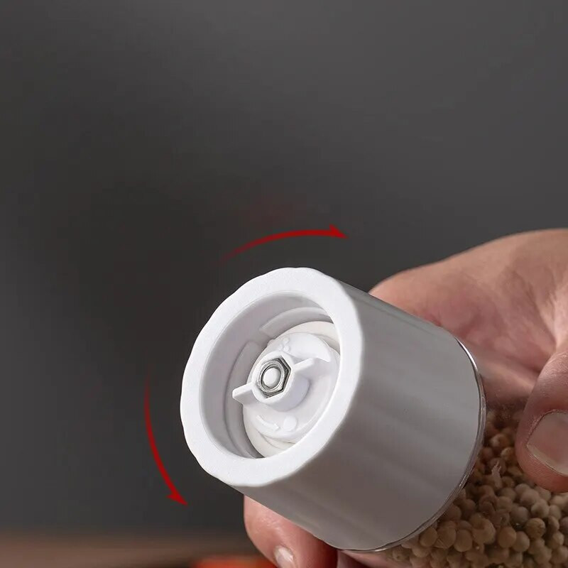 Háztartási borsdaráló forgó kézi tengeri só bors fűszerező palack daráló üveg fűszeres üveg 1db