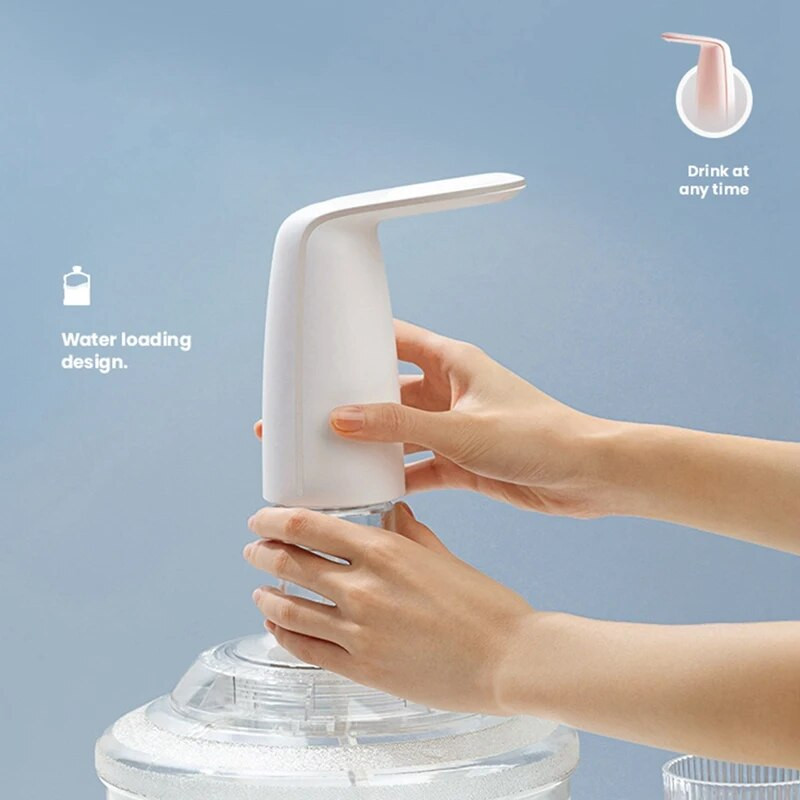 Kodumajapidamises kasutatav automaatne elektriline tünniga veepump USB taaslaetav kaasaskantav veepudeli pumbad joogidosaator