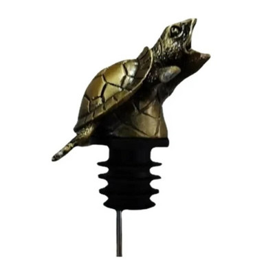 Aukštos kokybės dieviško žvėries vėžlio formos vyno burna šeimos baras restoranas Universalaus tipo snapeliai rankų darbo papuošalai, dovana