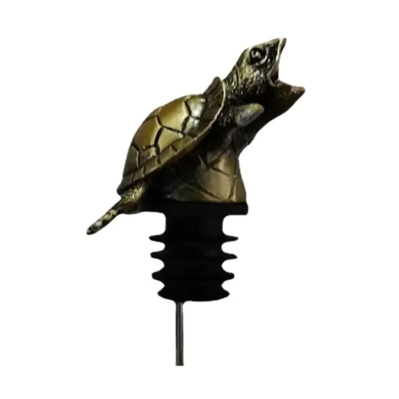 Aukštos kokybės dieviško žvėries vėžlio formos vyno burna šeimos baras restoranas Universalaus tipo snapeliai rankų darbo papuošalai, dovana