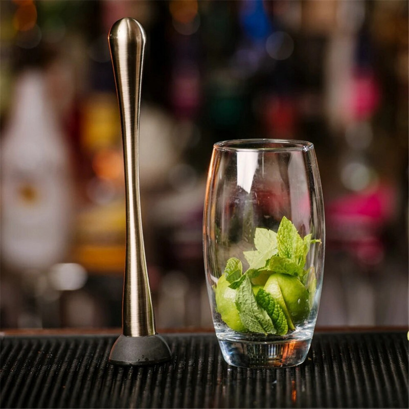 Baro kokteilių maišytuvas Mojito nerūdijančio plieno baro maišytuvas Barware DIY gėrimų vaisių maišytuvas susmulkinto ledo baro įrankis