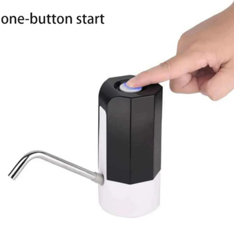 Elektromos palack szivattyú 3-5 gallon USB töltő vezeték nélküli hordozható automata ivóadagoló szűrő otthoni irodához