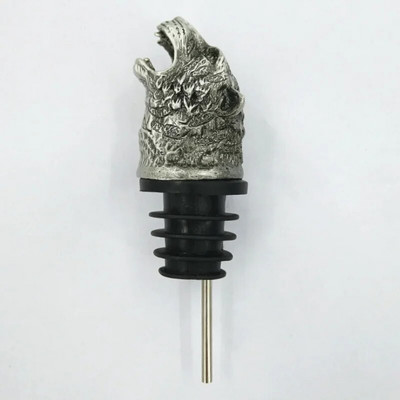 Sretno pijenje ljeti, kreativna cinkova glava, točilice za vino, tigrova glava, vinska usta, praznični dar, čep za bocu