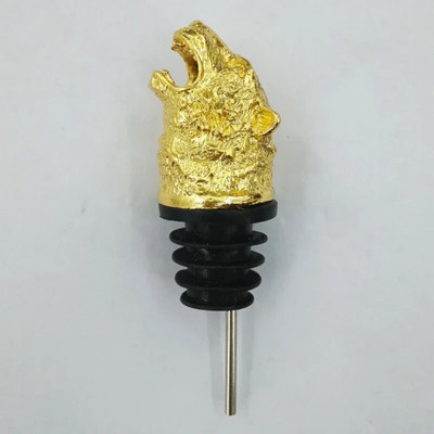 Sretno pijenje ljeti, kreativna cinkova glava, točilice za vino, tigrova glava, vinska usta, praznični dar, čep za bocu