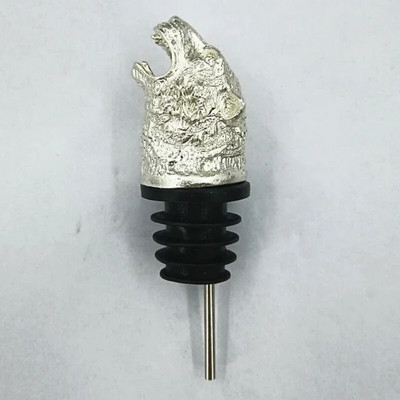 Sretno pijenje ljeti, kreativna cinkova glava, točilice za vino, tigrova glava, vinska usta, praznični dar, čep za bocu