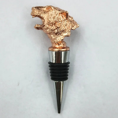 Sretno pijenje ljeti, kreativna cinkova glava, točilice za vino, tigrova glava, vinska usta, praznični dar, čep za bocu