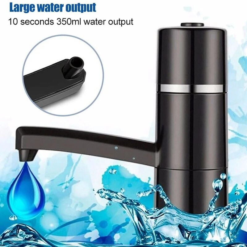 Električna pumpa za bocu vode 5 galona, USB bežični prijenosni automatski vrč za piće Filter za kućni ured