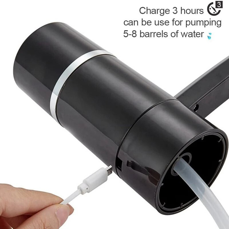 Električna pumpa za bocu vode 5 galona, USB bežični prijenosni automatski vrč za piće Filter za kućni ured