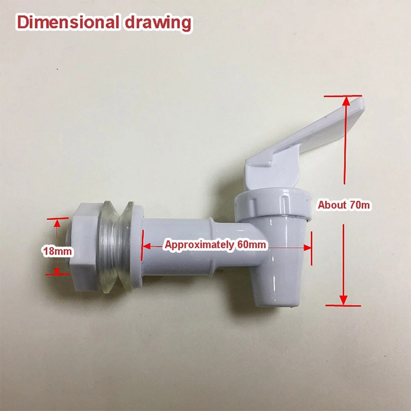 Pakaitinis aušintuvo maišytuvas Vandens dozatoriaus čiaupų rinkinys Plastikinis vandens filtro kištukas Dozatorius Daugkartinio naudojimo kaiščio snapelis gabalui