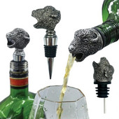 Kreatív Auspicious bárányfej kiöntő cinkötvözet állati bordugó Családi bár eszköz Boros szájajándék