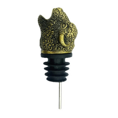 Kreatív Auspicious bárányfej kiöntő cinkötvözet állati bordugó Családi bár eszköz Boros szájajándék