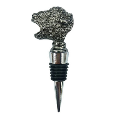 Kreatív Auspicious bárányfej kiöntő cinkötvözet állati bordugó Családi bár eszköz Boros szájajándék