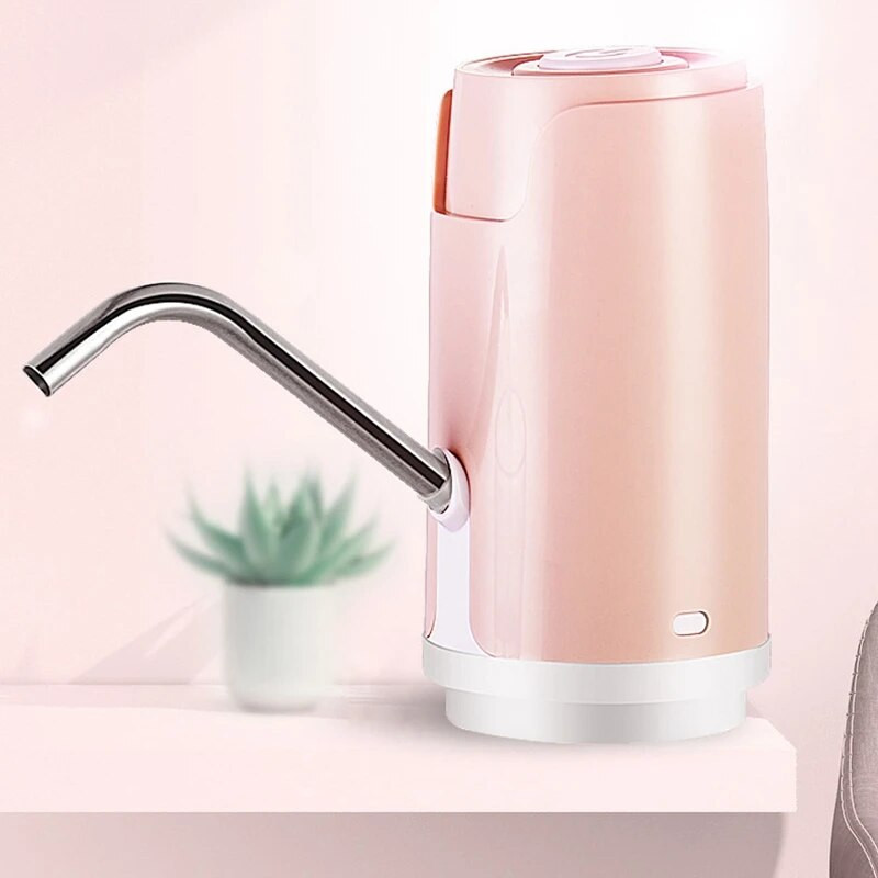 Vandens dozatoriaus siurblys USB įkrovimas Automatinis elektrinis vandens siurblys Nešiojami gėrimo buteliai Gėrimų indų jungiklio įrankiai