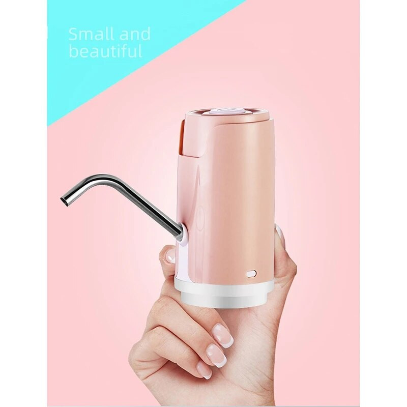 Vandens dozatoriaus siurblys USB įkrovimas Automatinis elektrinis vandens siurblys Nešiojami gėrimo buteliai Gėrimų indų jungiklio įrankiai
