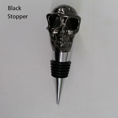 Halloween Skull Head borkiöntő Ghost Festival Party Borosüveg dugó Díszítés Kellékek Kiöntő kifolyó Klub bár kiegészítők