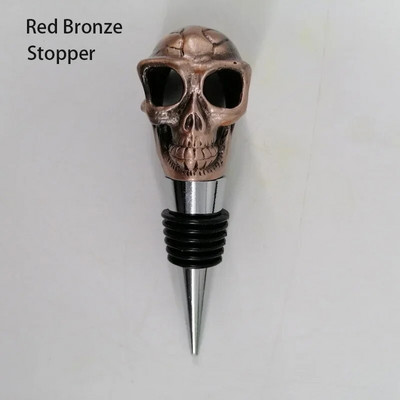 Halloween Skull Head borkiöntő Ghost Festival Party Borosüveg dugó Díszítés Kellékek Kiöntő kifolyó Klub bár kiegészítők