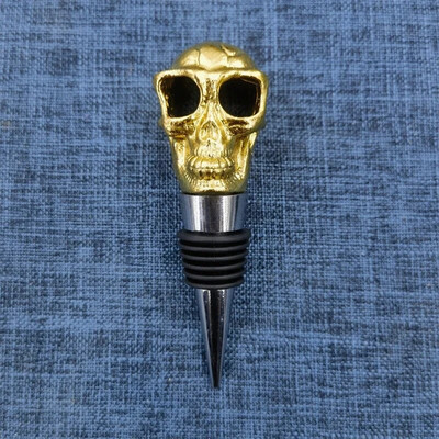 Halloween Skull Head borkiöntő Ghost Festival Party Borosüveg dugó Díszítés Kellékek Kiöntő kifolyó Klub bár kiegészítők