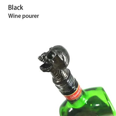 Halloween Skull Head borkiöntő Ghost Festival Party Borosüveg dugó Díszítés Kellékek Kiöntő kifolyó Klub bár kiegészítők