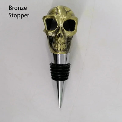Halloween Skull Head borkiöntő Ghost Festival Party Borosüveg dugó Díszítés Kellékek Kiöntő kifolyó Klub bár kiegészítők