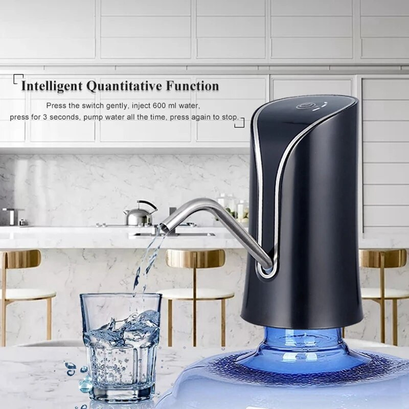 Pumpa za bocu s vodom Električna pumpa za doziranje vode Pumpa za bocu Pumpa za vodu USB punjenje Automatski prekidač za doziranje