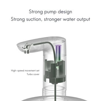 Автоматичен електрически диспенсер за вода Домакински Галон Бутилка за пиене Превключвател Интелигентна водна помпа Вода