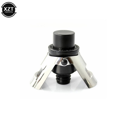 Naujas vakuuminis šampano kamštis su slėgio siurbliu Keep Fizz Bubbly Prosecco Cava putojančio vyno butelių kamšteliai sandariklis silikoniniai dangteliai