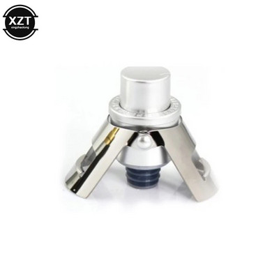 Naujas vakuuminis šampano kamštis su slėgio siurbliu Keep Fizz Bubbly Prosecco Cava putojančio vyno butelių kamšteliai sandariklis silikoniniai dangteliai