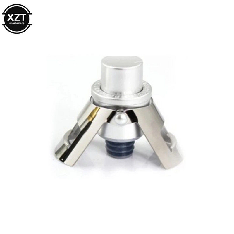 Naujas vakuuminis šampano kamštis su slėgio siurbliu Keep Fizz Bubbly Prosecco Cava putojančio vyno butelių kamšteliai sandariklis silikoniniai dangteliai