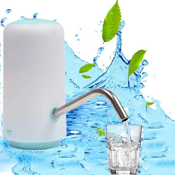 Помпа за бутилка вода 5 галона USB зареждане Преносим електрически автоматичен дозатор за пиене на кана за домашен къмпинг офис